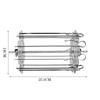 Stainless Steel Oven Grill Cage Rotating Grill Skewers Heat-Resistant Non-Stick Kebab Maker Machine Air Fryer Electric Oven Tool