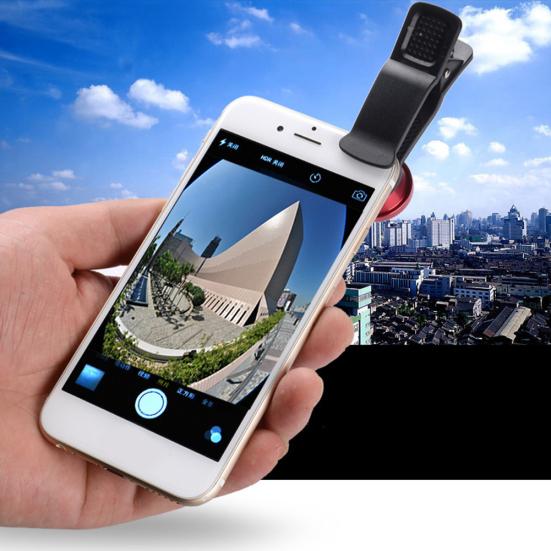 3 in 1 Camera Fish Eye Mobile Phone Macro Super Wide Angle Lens