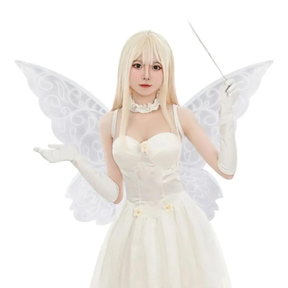 Sparkle Butterfly Fairy Wings Colorful Elf Wings Costume Fantasy Cosplay Wings Party Favor