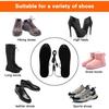 Cuttable USB Electrically Heating Insoles Foot Warmer Heating Shoe Pad Winter Electric Heated Insoles for Women Men
