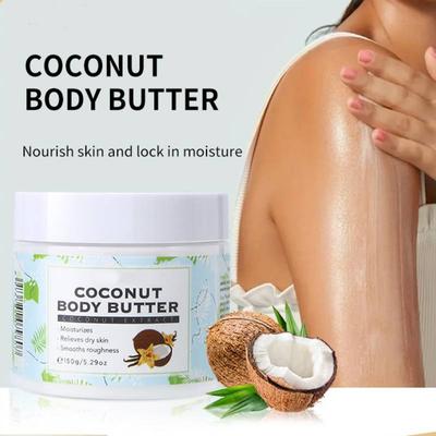 Kokosové tělové máslo Pleťová péče Hydratační hydratační tělový SPA krém 150g
