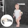 Baby Standing Bath Anti Slip Baby Bath Support Punch-free Wall-mounted Children's Bathing Rack for Standing Assistance Bathroom