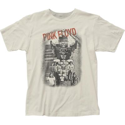 Pink Floyd Overhead T-Shirt Herren Rock and Roll Klassisches Band-Tee Vintage Weiß