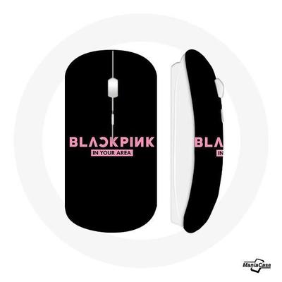 Wireless Mouse - MANIACASE - Blackpink In Your Area - Black - Pink - USB Wifi
