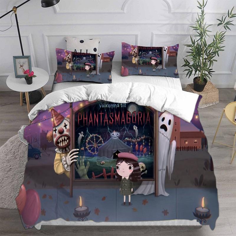 Home Textiles Little Misfortune Bedding Sets Comforter Quilt Bed Cover Duvet Cover Pillow Case 2-3 Pieces Sets Kids Adult Size