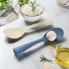 Standing Silicone Spoon Non-stick Cooking Spoon Anti-scalding Pot Rice High-temperature-resistant Spoon Durable Kitchen Gadgets
