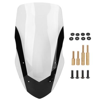 Motorcycle Front Windshield Shroud PMMA Transparent Wind Shield Deflector Screen for Nmax155