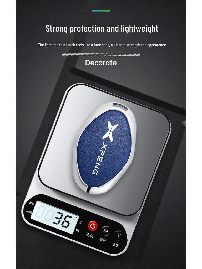 Xpeng P7/G3i Car Key Shell & Case: 2021/2022 Metal Key Holder