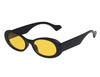 European American Style Vintage Sunglasses Oval Anti-reflective Sun Glasses for Men Women Retro Unisex