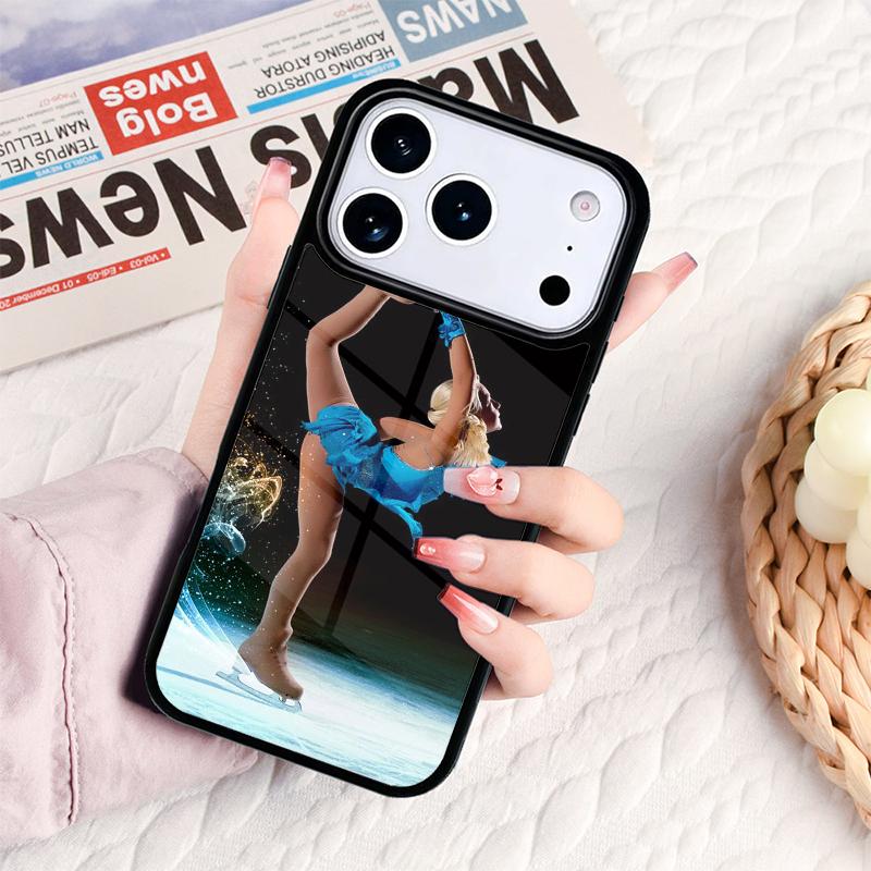 Figure Skating Dance Sport Phone Case For IPhone 17 16e 15 14 13 12 11 Pro Max Air Mini Soft Protective Cover