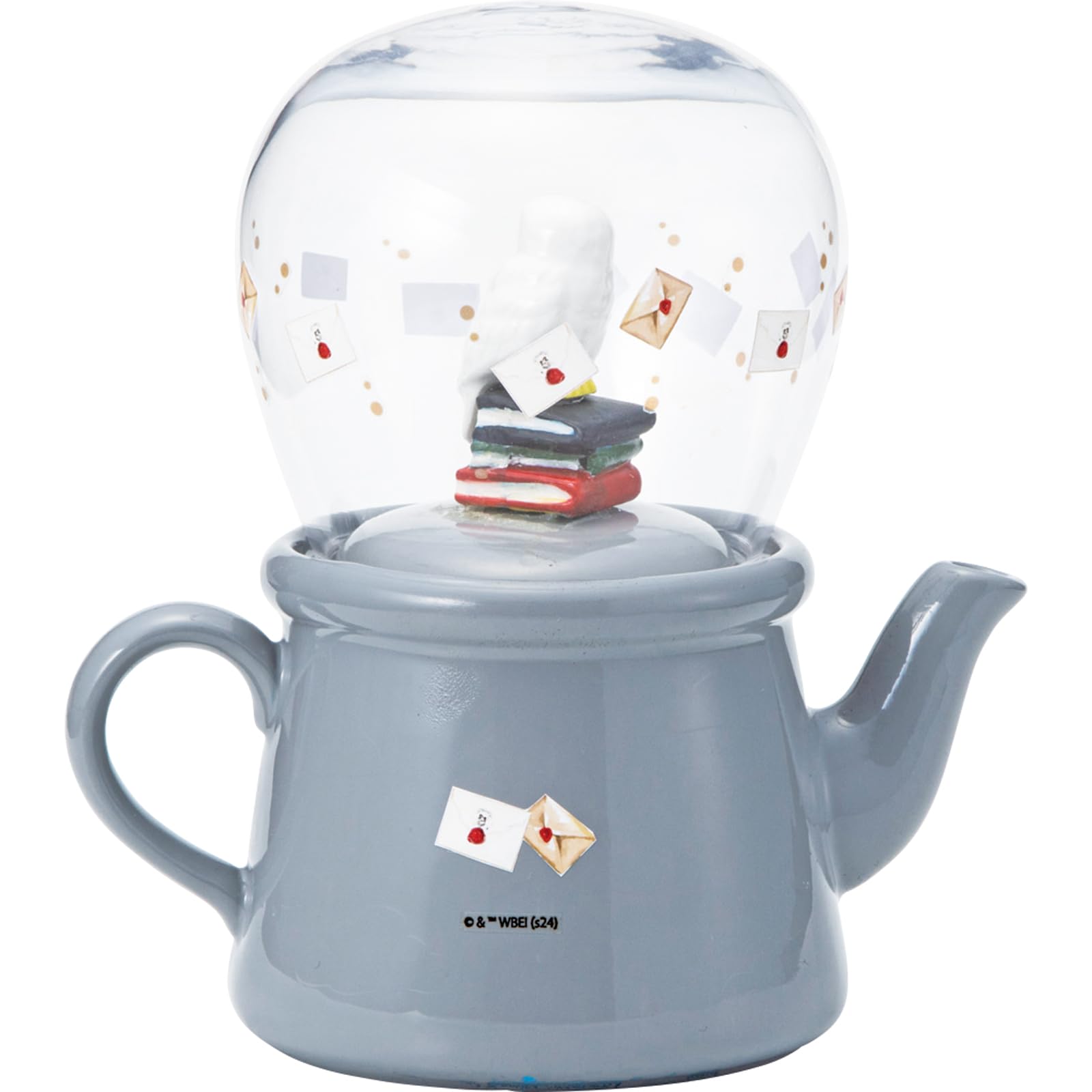 Чайник Фигурка Гарри Поттера Хедвиг (приблизительно. 380ml) & Чайная чашка (приблизительно. 450мл) Набор, Мерч Волшебного мира, Серый, SAN4500