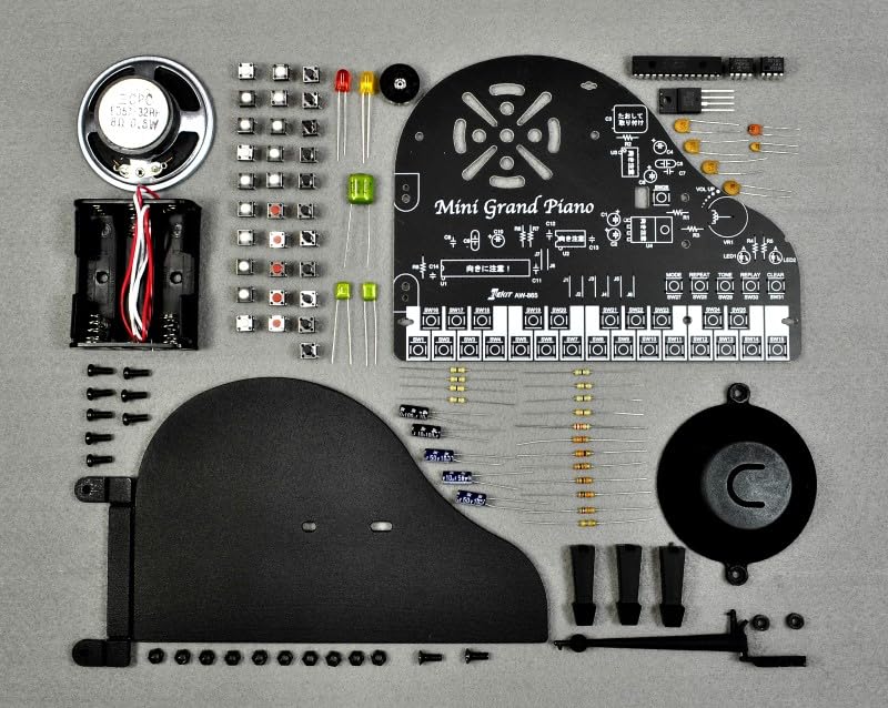 Elekit Mini Grand Piano with (EC Exclusive, Collector's Card) AW-865EC