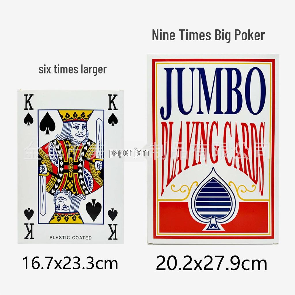Extra Thick Double Size Playing Cards - Funny Show-Off Edition for Weddings & Special Events