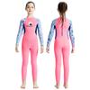 Traje de neopreno completo para niños de 2,5 mm Niñas Invierno Natación Buceo Surf Protección térmica Manga larga