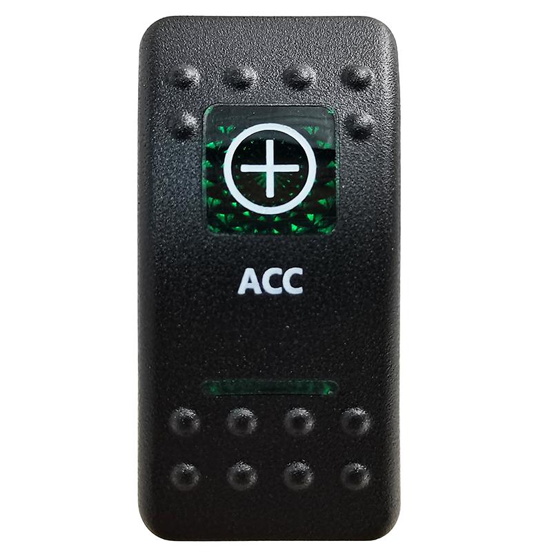Green Led Light Bar Rocker Switch SPST 5Pins/DPDT 7Pins For Car Marine Boat IP68 NARVA Carling ARB Auto Parts Camper Replacement Switches4