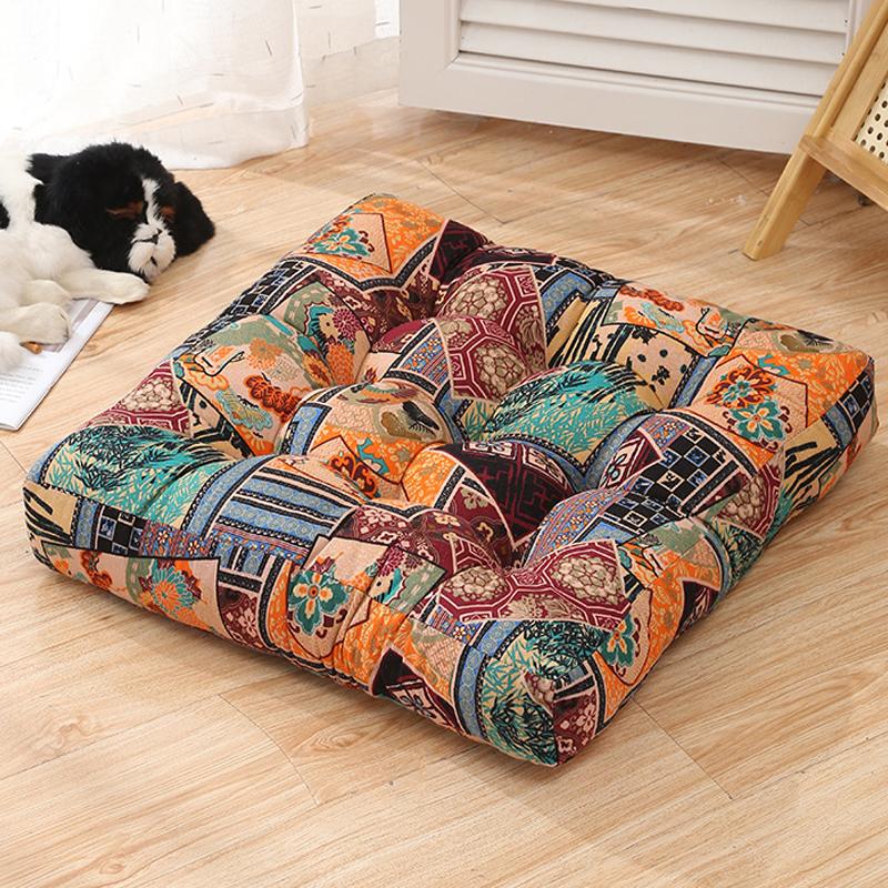 

1 шт. Подушка для сиденья Гостиная 55X55X10см Напольная подушка Студенческий табурет Татами Подушка для дивана Офисное кресло Подушка для эркерного окна