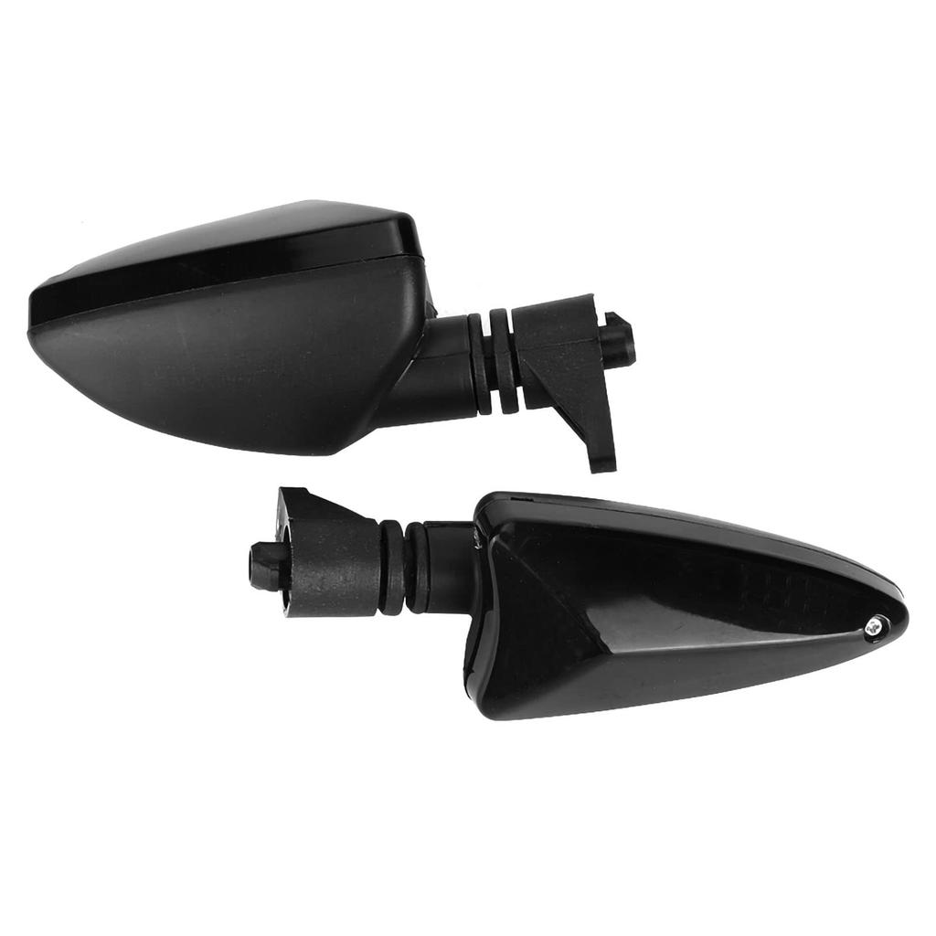 Motorcycle Turn Signal Lamp ABS Plastic Material Energy Saving Easy Installation 07-14 Compatible with Tiger Daytona (Smoke Black)