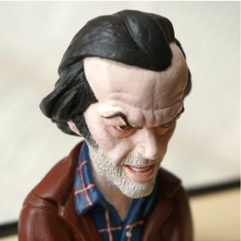 Supplies Resin Book Lovers Figure Sculpture Horror Bookmarks Horror Novels Half-Length Figure