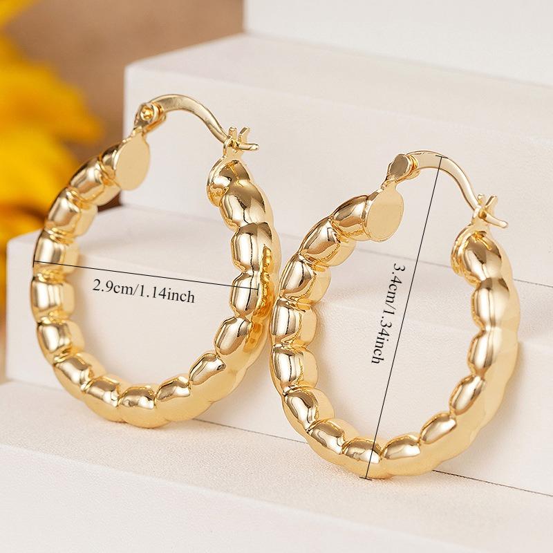 1 Pair, Fashionable, Fashionable, Versatile, High-end Earrings