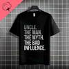 Funny Uncle Funcle Definition Tshirt For Unisex Casual Fashion Streetwear Pure Cotton Short Sleeve Tshirt Outdoor Clothing