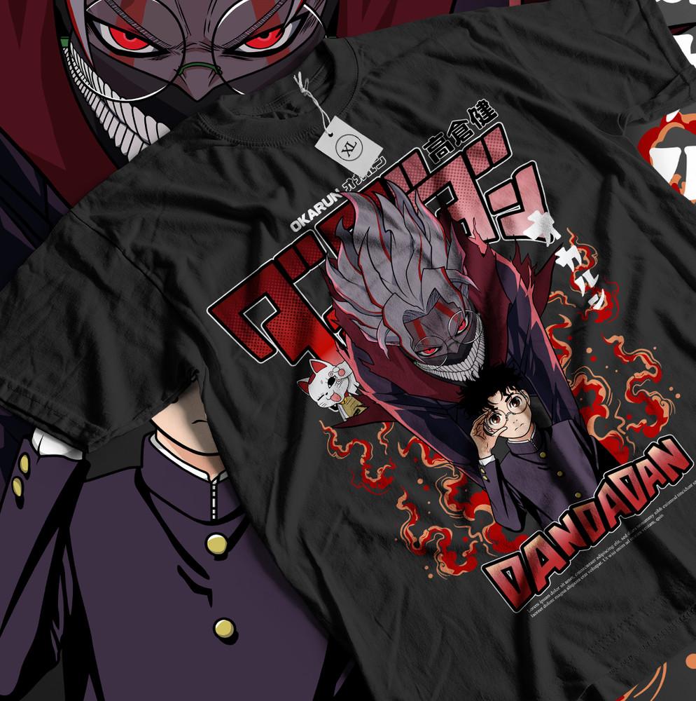 

Dandadan Okarun T-shirt Okarun Momo Ayase Gift Japanaise Anime Shirt All Size Unisex T-Shirt S