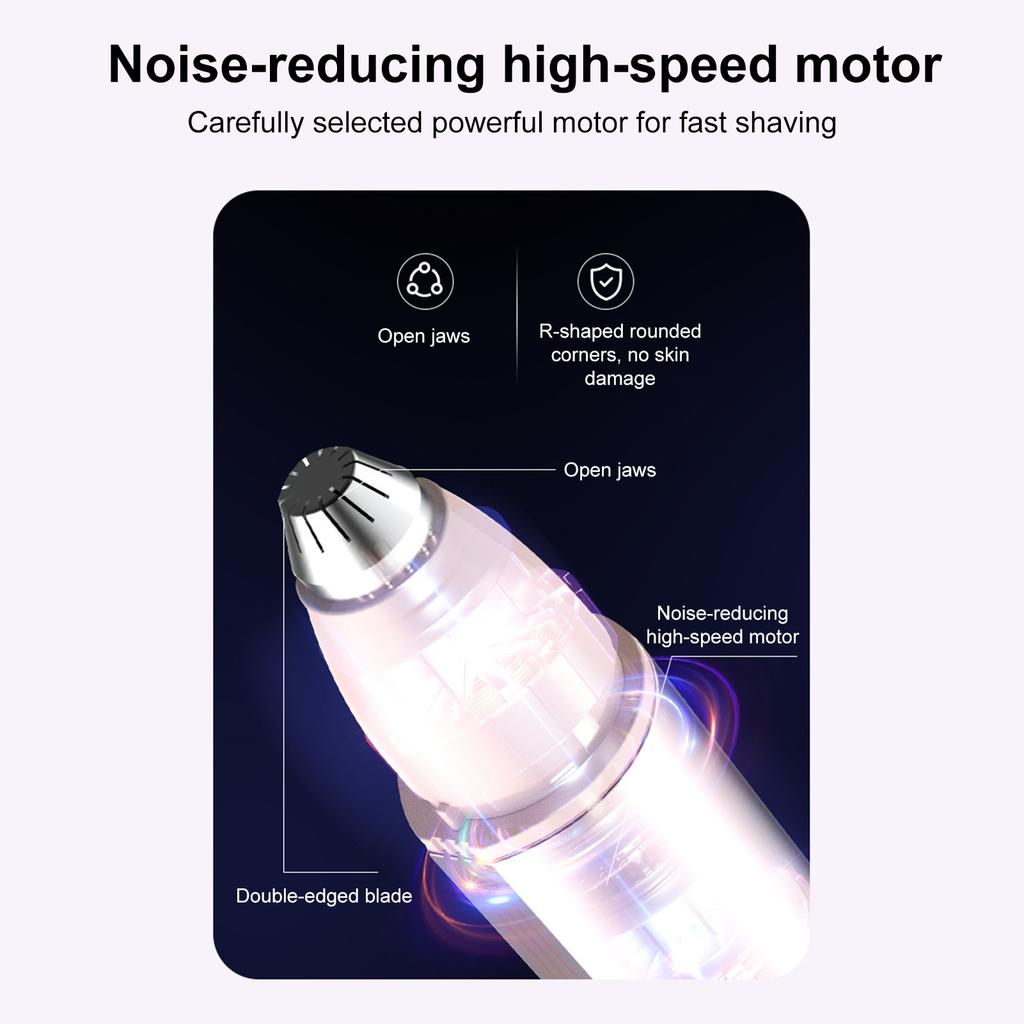 Eyebrow Trimmer for Women Rechargeable Eyebrow Hair Remover Eye Brow and Face Epilator Hair Removal