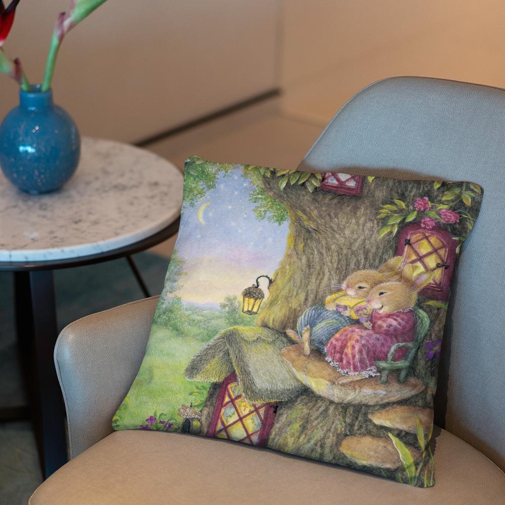 Easter Cushion Cover 2-in-1 Reversible Plush Pillow Cover | Car/Sofa/Bed | Perfect Gift