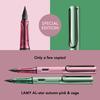 LAMY EF Extra Fine Fountain Ulster Limited Officially Imported Pen, Sage, L0E7-EF, Edition,