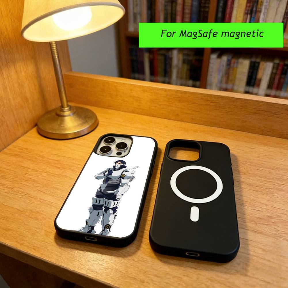 Anime M-My Hero Academia Phone Case For iPhone17,16,15,14,13,12,11 Plus,Pro Magnetic For Magsafe Wireless Charging
