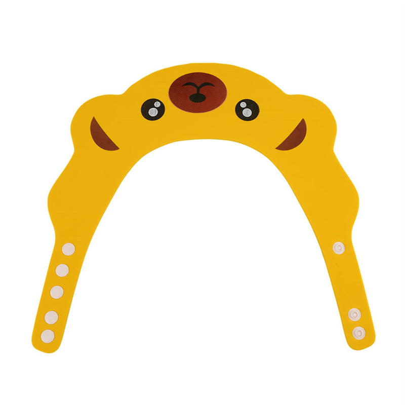 Verstellbare Mütze für Kleinkinder und Kinder zum Baden und Duschen, zum Waschen von Haaren, direktes Visier für die Babypflege