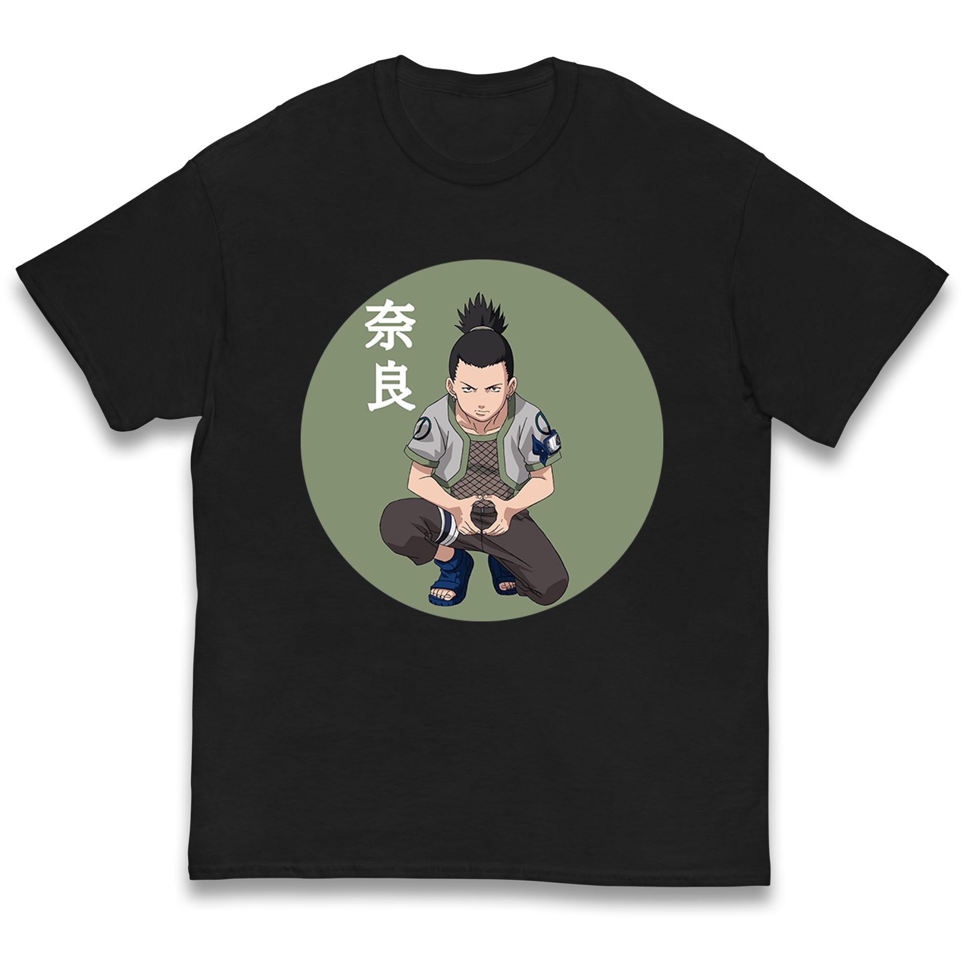Shikamaru Nara kids T Shirt Naruto Shippuden Top 120