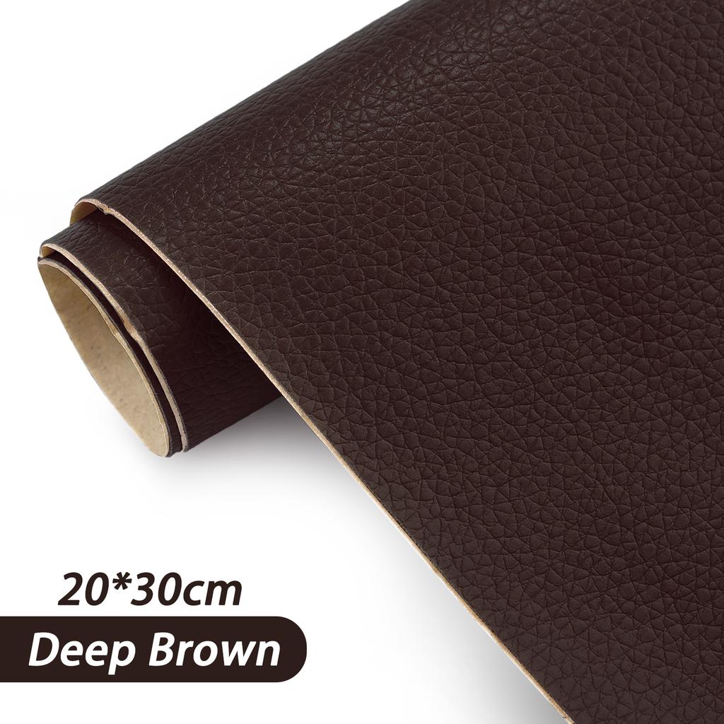 PU Leather Patches Stickers Self Adhesive Leather Fabric Adhesive Sofa Bag Seat Repair DIY Patch 20x30cm 25x60cm 10x20cm