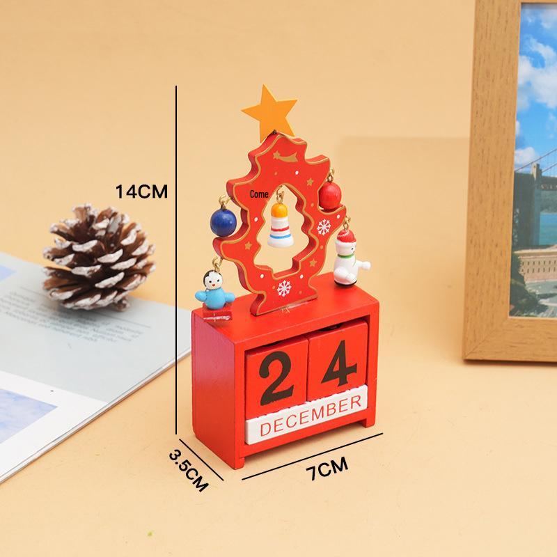 20cm Mini Christmas Tree Ornament - Small Holiday Desktop Decoration Gift