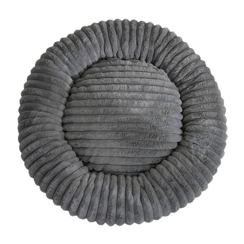 Cross-Border Faux Fur Pet Nest: Warm Round Bed for Dogs & Cats