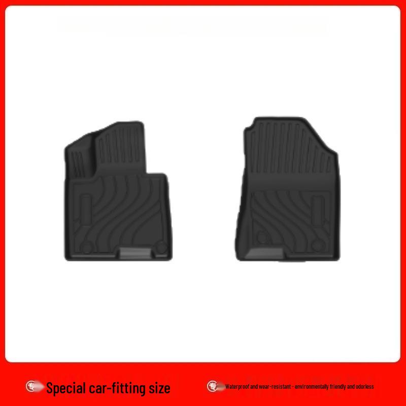 TPE Waterproof, Odorless, Wear-Resistant Floor Mats for 2025 Tiggo 8 (Overseas Version) - Eco-Friendly and Anti-Slip