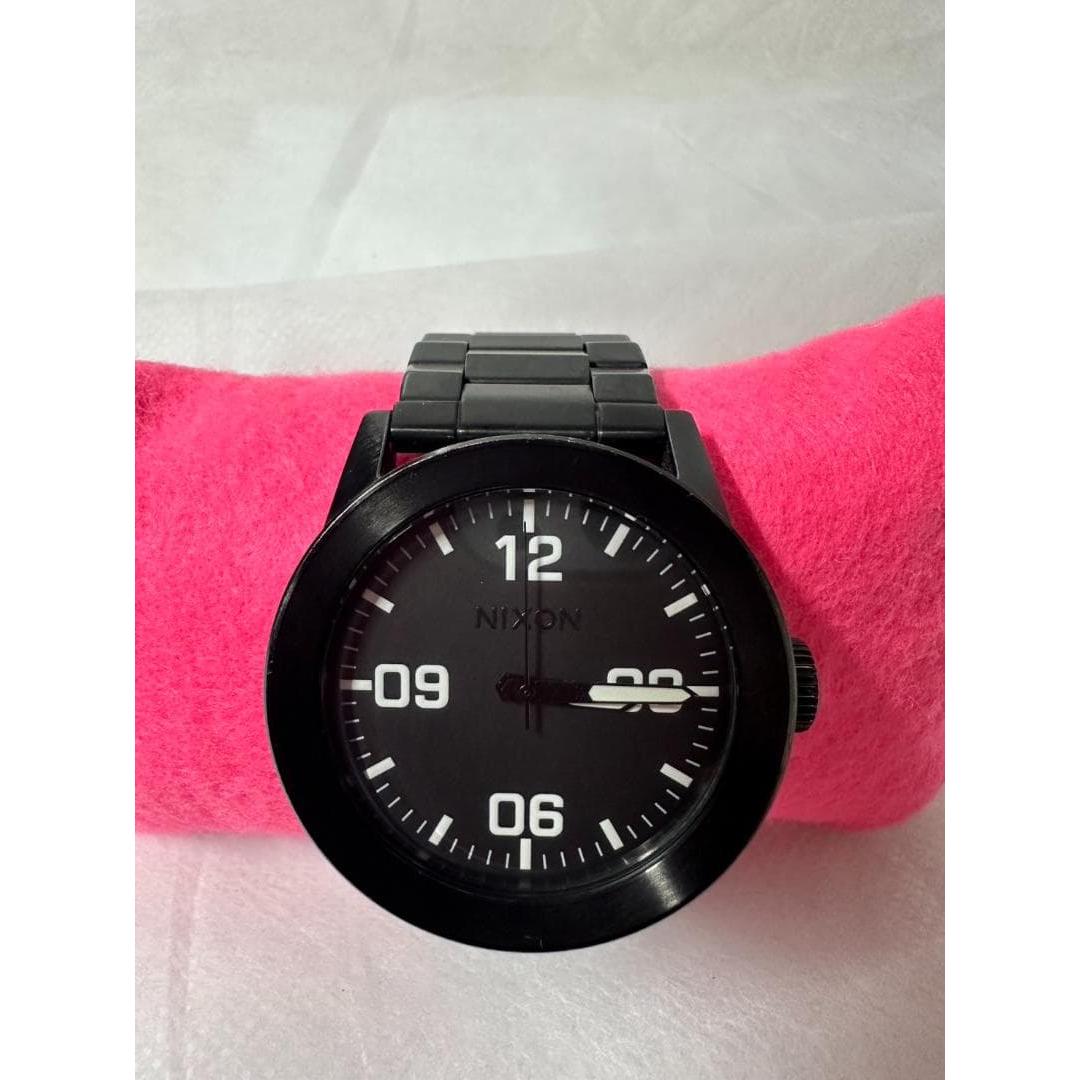 Used NIXON THE PRIVATE SS A276-001 Battery replaced