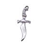 Anime Charms Multi Color Medieval Sword Pendants For Fantasy Warrior Themed Jewelry