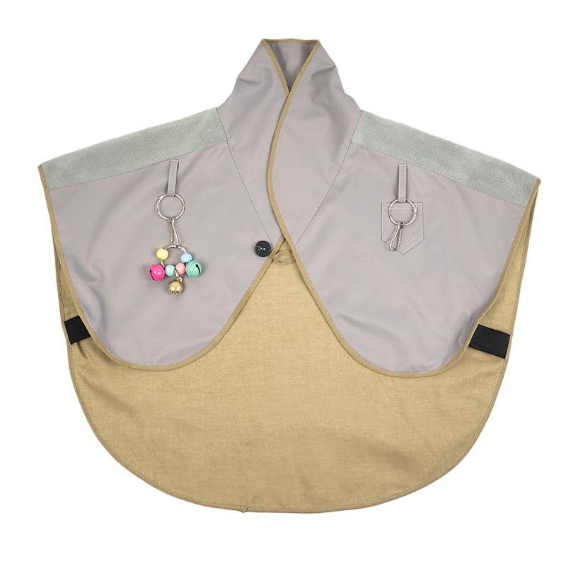 Anti-kras Sjaal voor Papegaai met Poepvanger Kraag - Uitgebreide Bescherming voor Valkparkiet en Grote Vogels