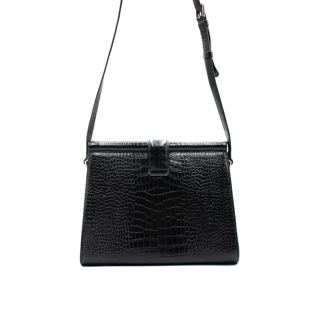 Kenneth Young Magarette_Black Croco