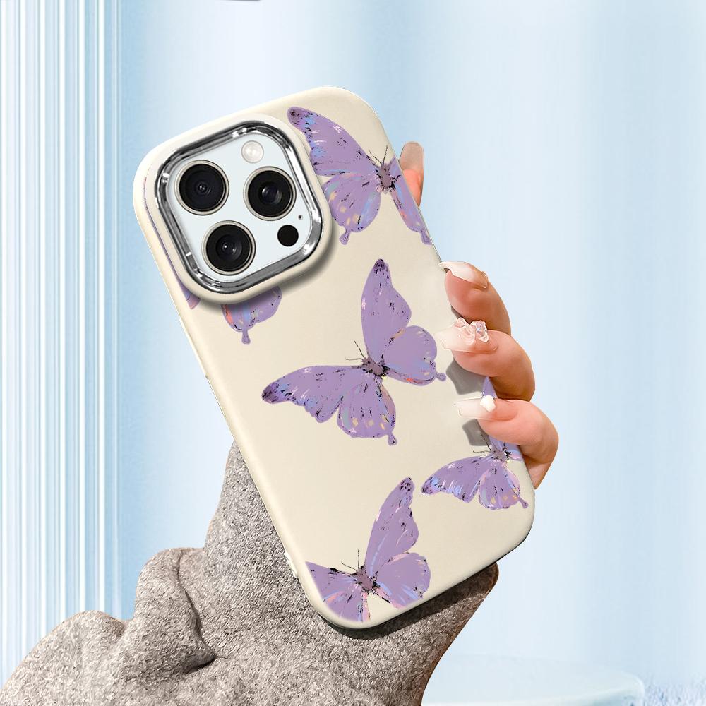 For iPhone 15 14 13 11ProMax 14 15 16 Samsung S25 S24 S23 S22 Redmi 10 13 14C Cartoon Black Cat Silver Edge Soft Liquid Silicone Protective Casing