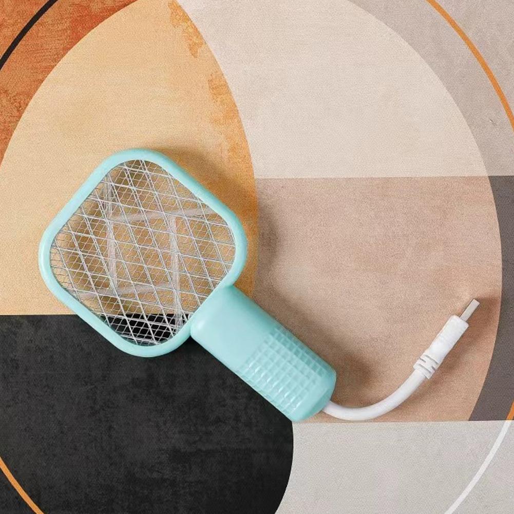 1PC Multi-Functional Mini Household Electric Mosquito Swatter Plug And Play USB Mosquito Killer Light For Outdoor Camping