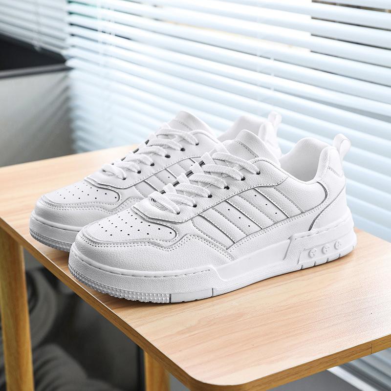 New four-season youth sports shoes thick baseplate shoes casual