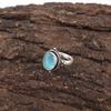 Blue Cat's Eye Gemstone Ring, 925 Sterling Silver Ring Jewelry, Handmade Jewelry Ring, Balancing Jewelry Gift For Women
