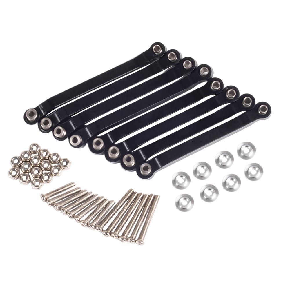 Metal Chassis Pull Rods Suspension Link Mount for RC Car 1/16 WPL C14 C24 1/12 MN D90 D91 MN40 MN45 MN96 MN99 MN99s Upgrade Par