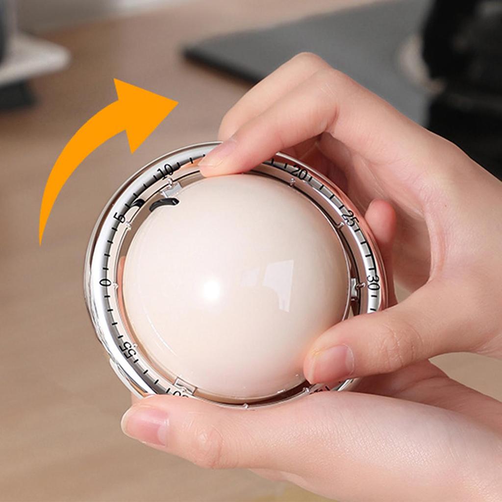 Star Shape Mechanical Remind Alarm Timer Magnetic 60 Minute Wind Up Timer Baking Countdown Reminder Student Time Manager Alarm Clock