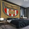 Sunderland A.F Custom Name Wall Tapestry Aesthetic Wall Hanging Printed Fabric Blanket Decorative Tapestries for Bedroom Living Room Home Decor