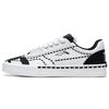 New OSWALD X LiNing 50/50 Anti Slip Wear Resistant Low Top Skateboard Shoes Women's White Black AECT012-2