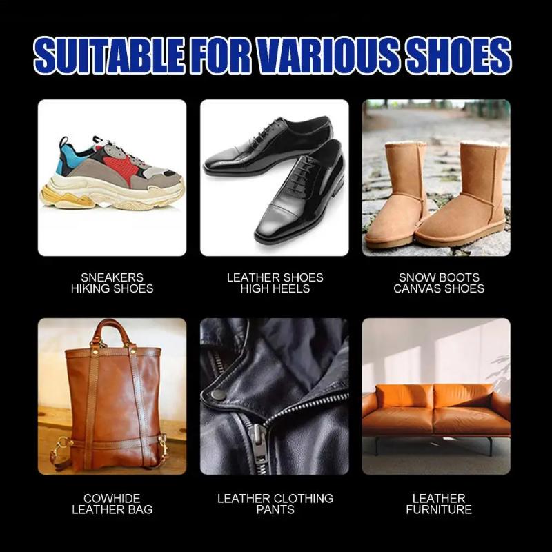 Schuhkleber Sohlenreparatur Reparaturkleber 60ml Robuster flexibler Sofort-Wasserdichter Schnelltrocknender Schuhkleber Reparaturkleber Wanderschuhe
