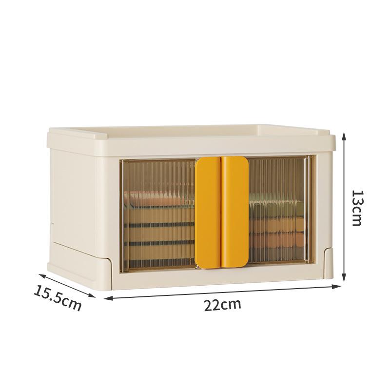 

Складная коробка Sotrage, складная портативная пластиковая корзина для хранения игрушек, контейнер для хранения кукол, домашний органайзер для гардероба