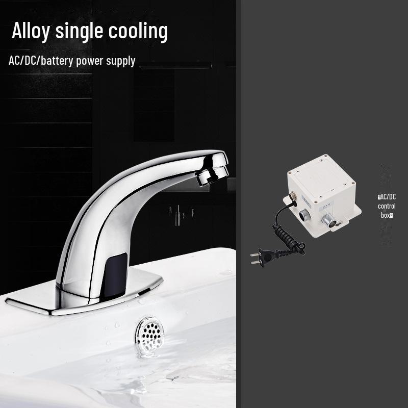 Smart Automatic Infrared Dual-Temperature Faucet for Hands-Free Washing